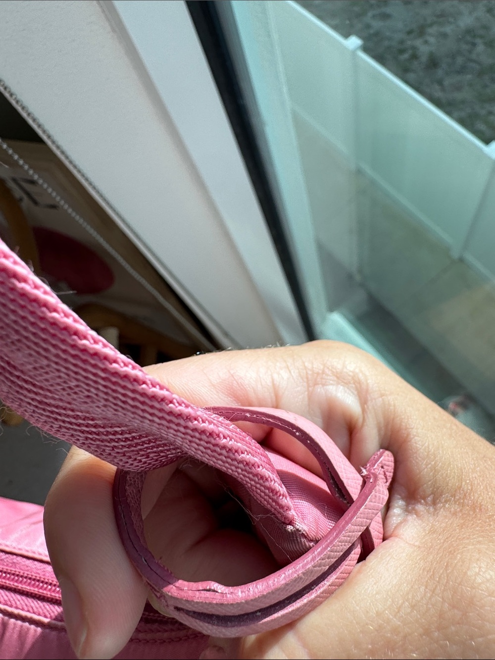 Authentic Prada Re-Edition 2000 Pink Nylon Shoulder Bag - Picture 16 of 17